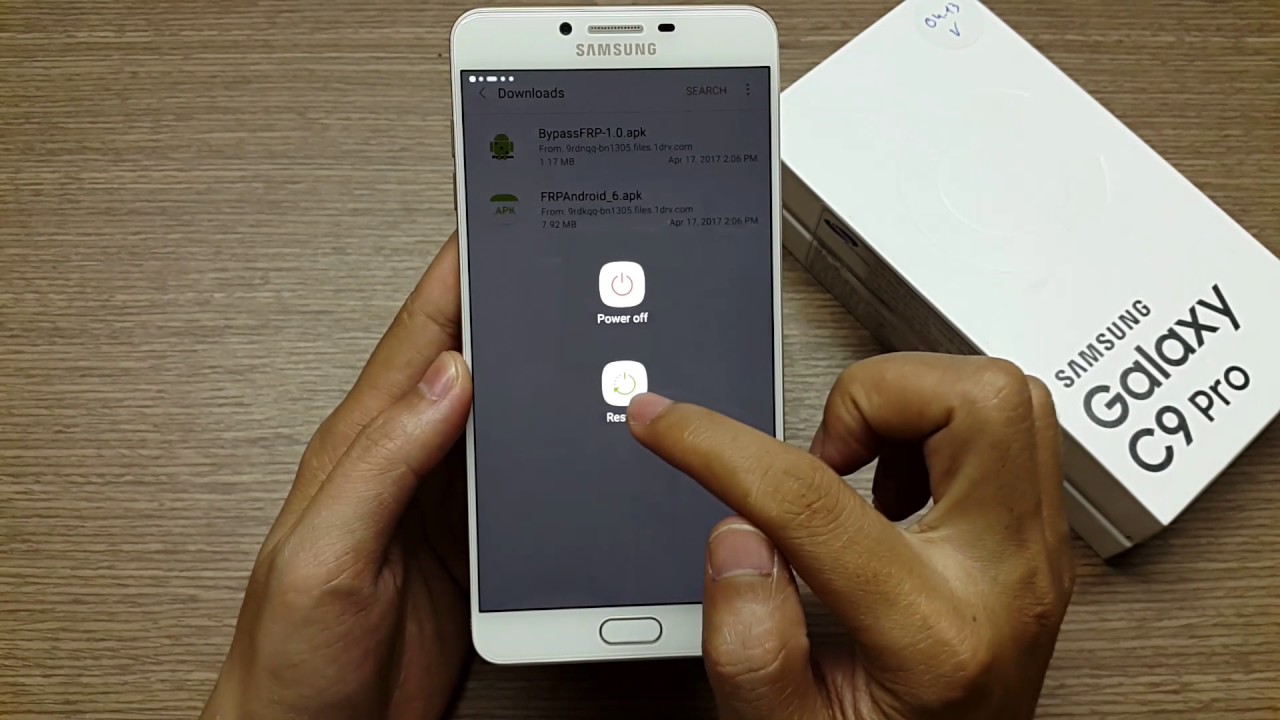 Samsung Galaxy C9 Pro Bypass Verification On Google Account