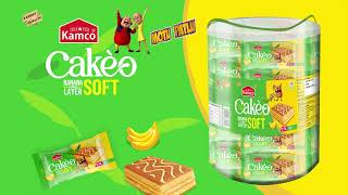 Kamco Cakeo Banana Soft Cake Container