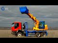 The Most Advanced Construction Trucks And Machinery You Have To See ▶  Telescopic Excavator