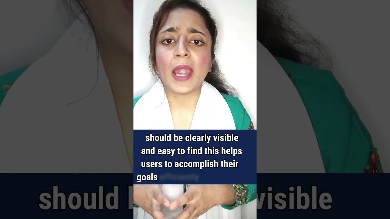 What is visibility in mobile design? 