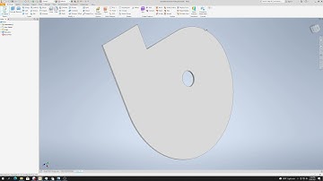 my loring coffee roaster project - centrifugal fan housing in 10 minutes - autodesk inventor