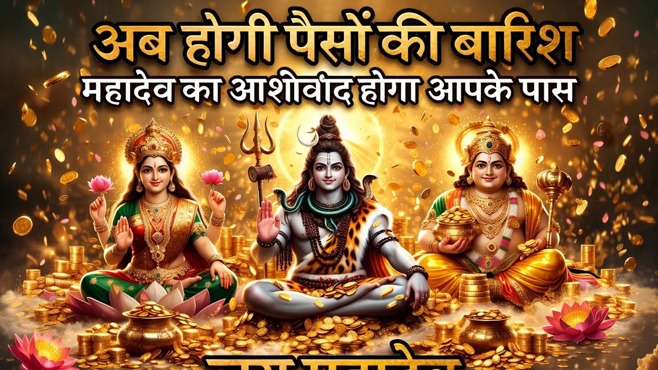 Ab hogi bhar bhar k paiso ki barish!! Har har mahadev🙏🙏