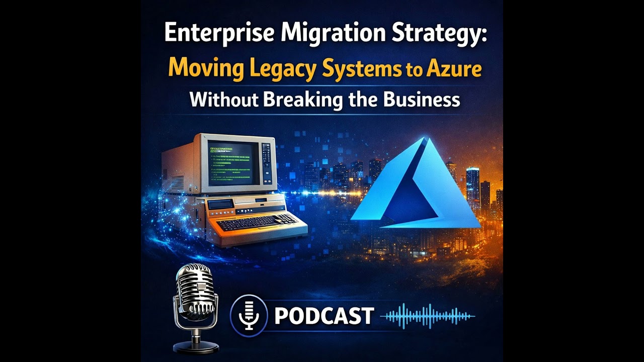 Enterprise Azure Migration Strategy: How to Move Legacy Systems to Microsoft Cloud With...