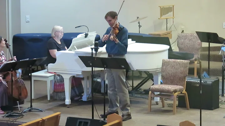 Our Great Savior violin solo by Christopher Schwin...