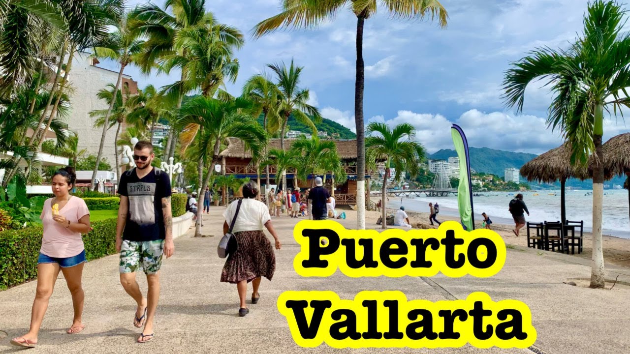 Zona Romantica Puerto Vallarta In A Beautiful Day Walk Tour in 2021