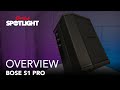 Bose S1 Pro Portable PA System | (En Español)