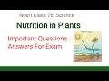 ncert class 7 science important questions for exam | ncert solutions class 7th science| ncert