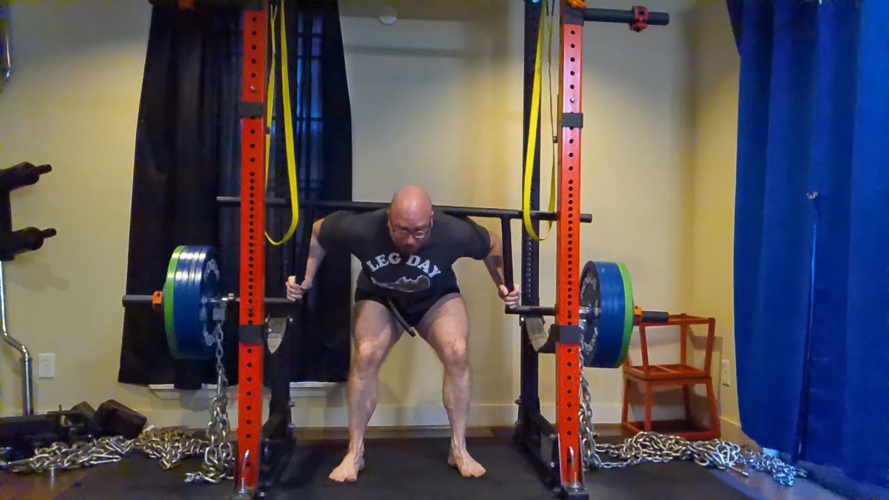 Cambered Bar Good Morning 445, 495 & 525 + 40 Lbs Chains First