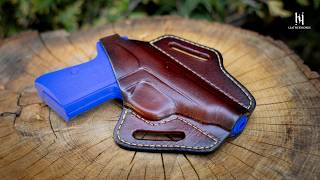 DIY Leather Holster for Walther PP | OWB Pancake Style Tutorial