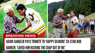 Adam Sandler Pays Tribute Bob Barker loved Him Kicking The Crap Out Of Me  Utd News
