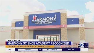Harmony Science Academy named official Texas 'school of character'