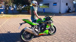 NOVA KAWASAKI ZX4R: Opinião honesta, preço, teste ride, review completo