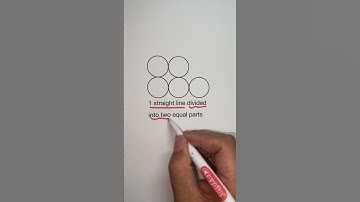 How to divide a graph into two equal parts using a line? #shorts