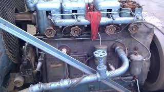 LISTER JP4 generator start up