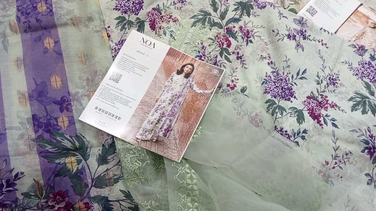 Festive Eid Collection Gull Jee Embroidered Digital Printed Lawn 2026