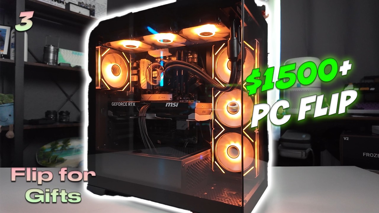 Можно ли перепродать ПК с RTX 5070TI? | Перепродажа в подарок, эпизод 3