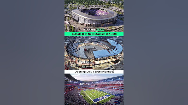 New Highmark Stadium 🏗️ #football #nfl #stadium