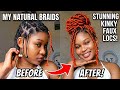 Kinky hair transformation - DIY Hairstyle for all ladies 