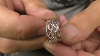 How to make a wave ring