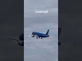 ITA airlines taking off from EDI