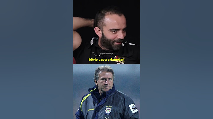 Semih Şentürk'ün Aziz Yıldırım itirafı