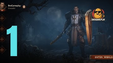 Diablo Immortal Gameplay | Part 1 (Tutorial iOS/Android)