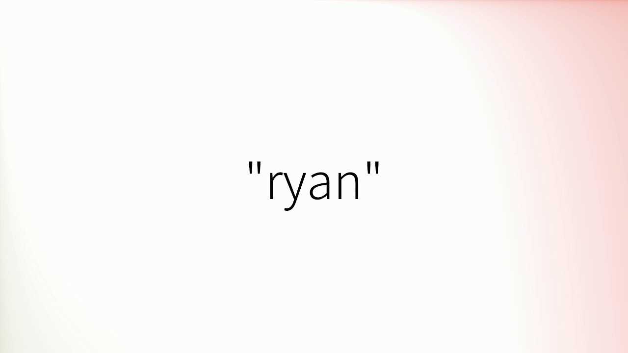 How To Pronounce Ryan British English YouTube how-to-pronounce-ryan-british-english-youtube