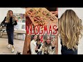 VLOGMAS 4 - Mercado gastronómico, voy a la PELU y CENA CON AMIGAS 🎊 | Julia March