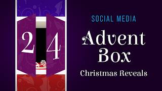 Advent 3D Box Countdown Numbers Pack | Green Screen Videos