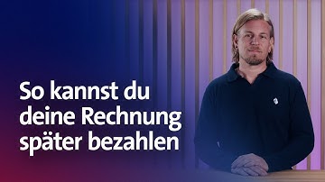 Wie kannst du deine Rechnung später bezahlen? - Swisscom Help