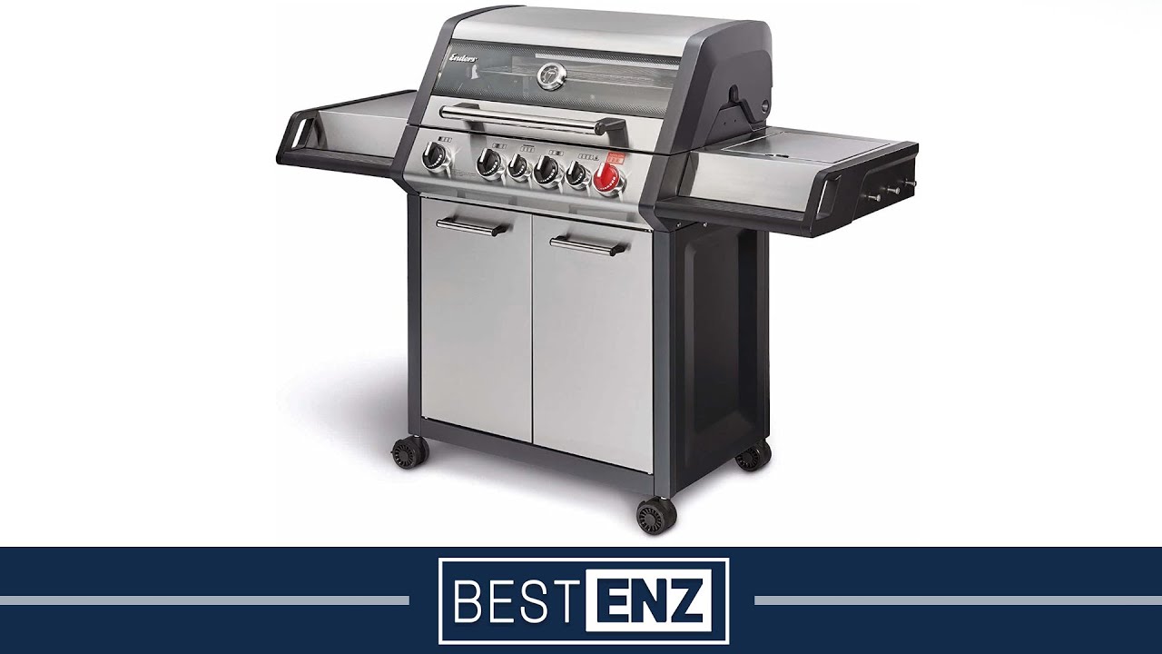 🥇 Enders Gasgrill MONROE PRO 4 SIK TURBO Test Infrarotbrenner mit
