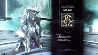 Warframe Showcase of Mastery Rank 27 | 2024
