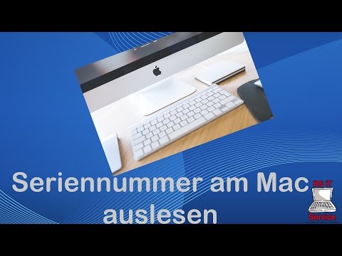 Video: Wo ist die Seriennummer auf meinem MacBook?