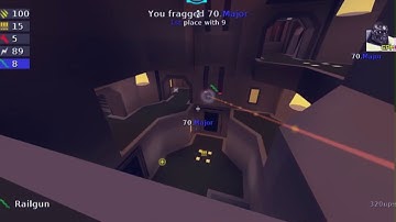 Some old footage of CPMA railnerd vs bot