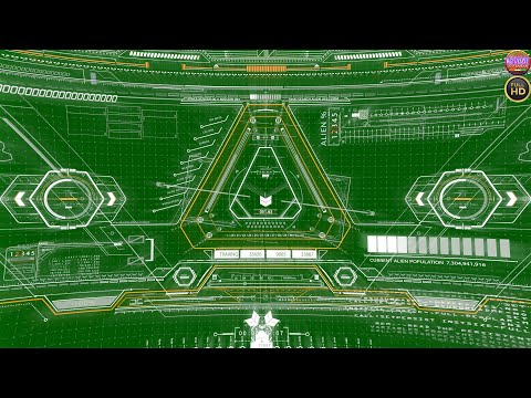 Space HUD Green Screen+Overlays | #mvstudio | Chroma Key 2021