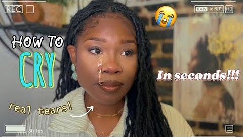 How to Cry On Cue FAST!! | Tips , tricks & EASY steps for crying on cue EVERY TIME