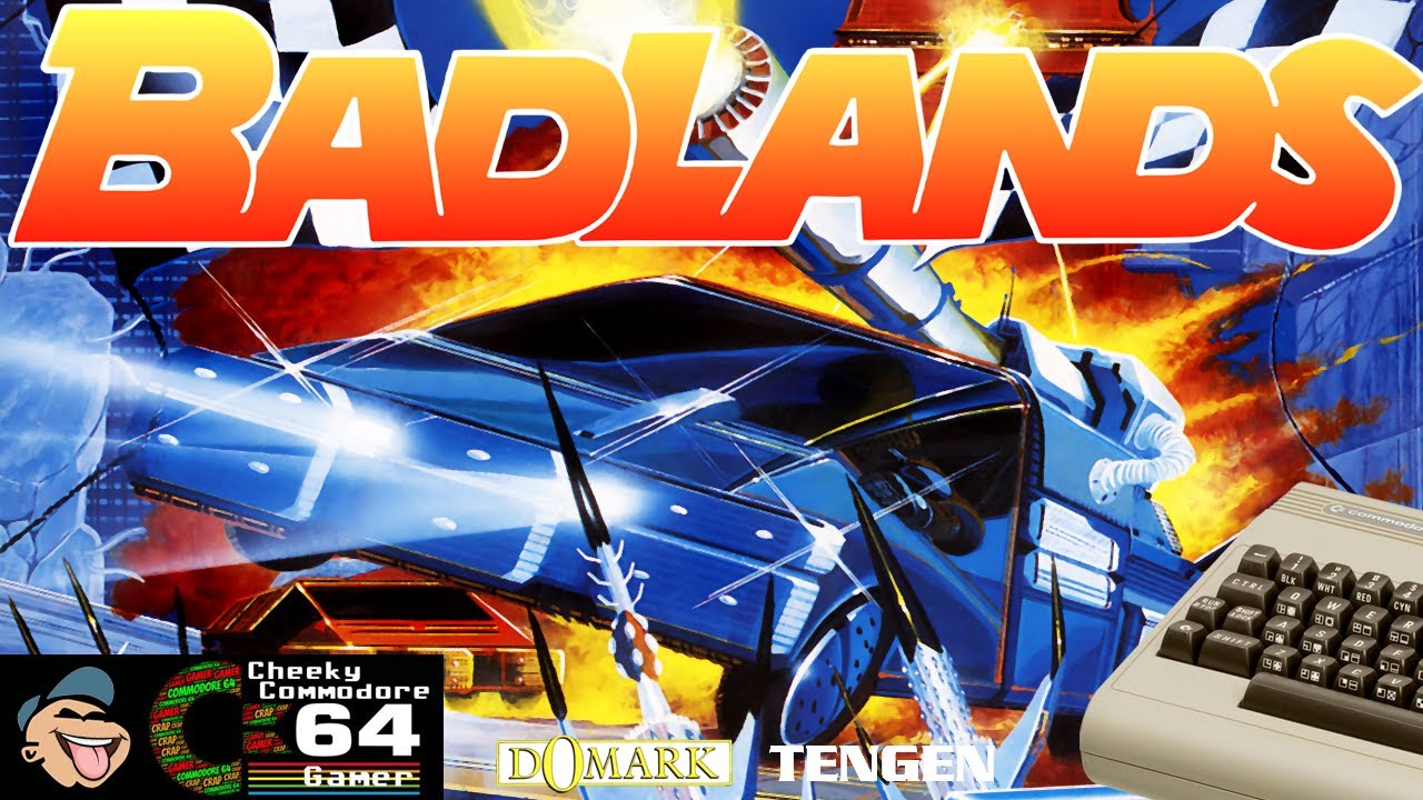 BADLANDS – Commodore 64 (1990) | Post-Apocalyptic Arcade Racer