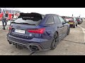 1000HP Audi RS6 Avant C8 STAGE 3 BY XTREAM MOTORS - Revs, 1/2 Mile Drag Racing &amp; Top Speen Run!