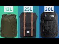 Ultimate backpack size guide  what size backpack do i need for school work or commuting