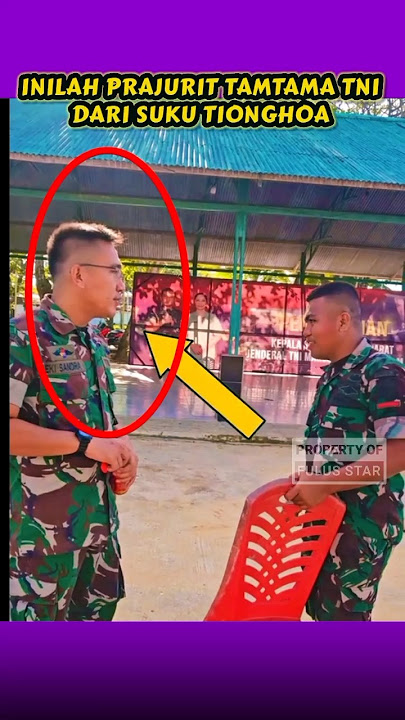 Even though this man is from Chindo, he chose to become a TNI soldier 👍👍 #viral #fyp #trending