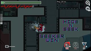 Hide n Seek Seeker win (Among Us) @mangomcgee