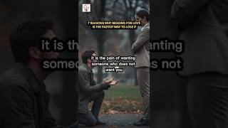 7 Reasons Why Begging For Love Is The Fastest Way To Lose It