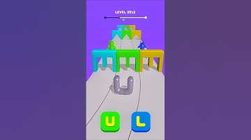 Blob Shifter 3D Level 2912 | Cubic Gaming #games #shorts #gameplay