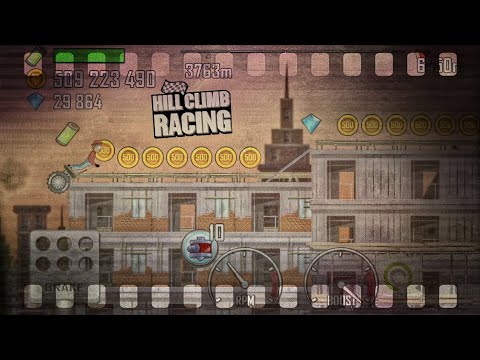Hill Climb Racing: Onewheeler & Construction 4296m