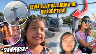 SURPREENDI A TITIA JAQUE COM UM PASSEIO DE HELICÓPTERO NO ANIVERSÁRIO DELA * levei ela pro Cristo *