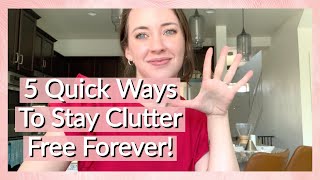 The Quickest Ways To STAY Clutter Free For Life! by Jennifer Lynn 701 views 1 year ago 7 minutes, 13 seconds