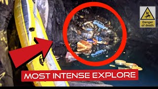 Car Caves Wales Terrifying Dangerous Climb