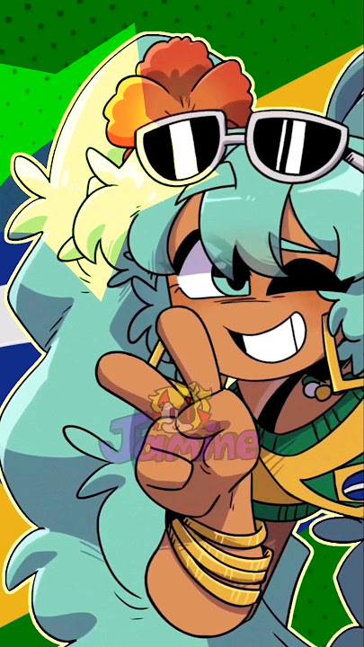 Brazilian miku 🗣🔥🔥|| brazilian miku in my style #hatsunemiku #animation #shorts