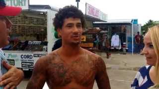 Nick Jonas In Ft. Pierce With Geoff & Ali From 93.7 The Breeze ?