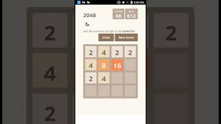 How to play 2048 Plus android game screenshot 3